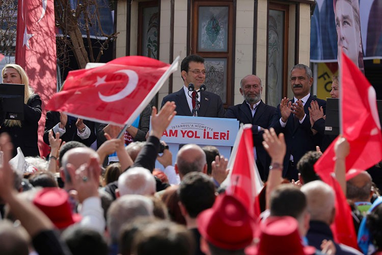 Adalar'da İmamoğlu coşkusu