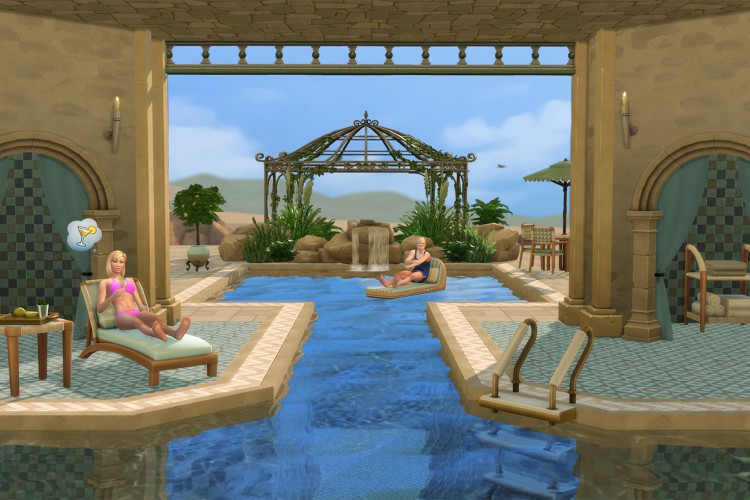 The Sims 4'ün En Yeni Kitleri, Riviera Retreat ve Cozy Bistro Tanıtıldı