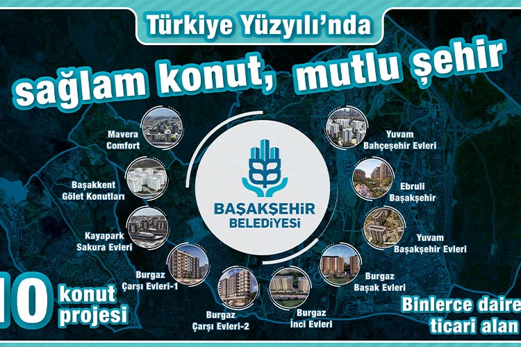 BAŞAKŞEHİR'DE RİSKLİ BİNA ORANI %50'DEN %12'YE DÜŞTÜ