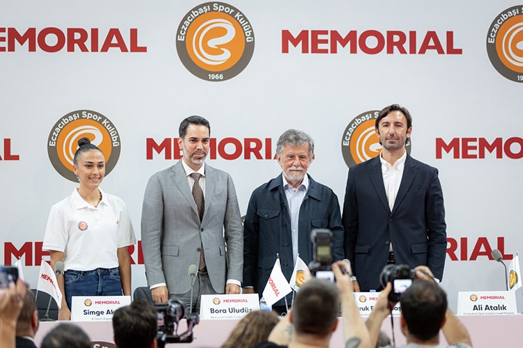 Eczacıbaşı'nın Sağlık Sponsoru Memorial Sağlık Grubu Oldu