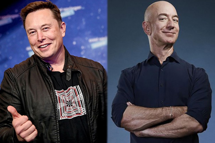 Elon Musk, Jeff Bezos'u geçti