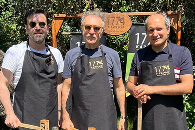 Kaz Dağları'nda sanata evet