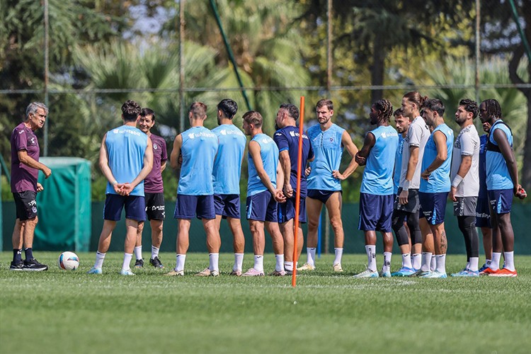 Trabzonspor, Beşiktaş maçının hazırlıklarını sürdürdü