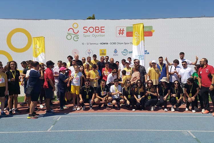 Konya'da SOBE Otizm Spor Oyunları sona erdi