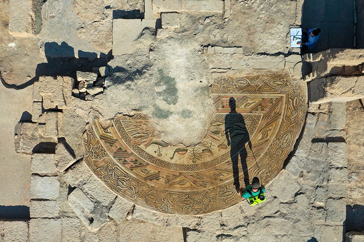 1600 yıllık mozaikler turizme kazandırılacak