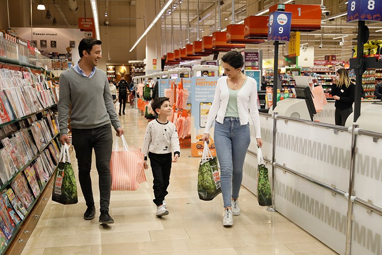 Atığı önleyene Migros çantası hediye