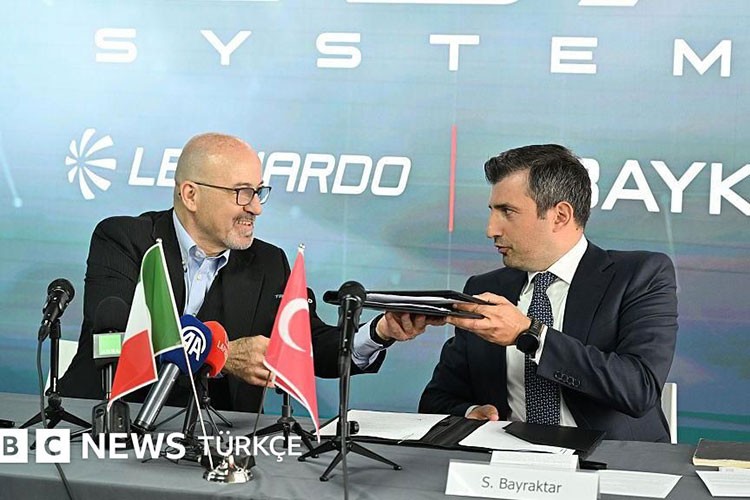 İtalya'dan Baykar-Leonardo İHA ortaklığına şartlı onay