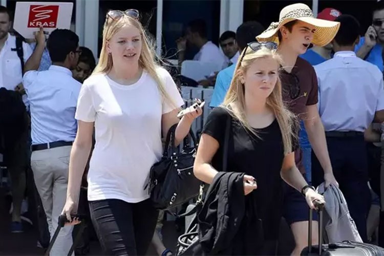 Rus turistler 2024'te en çok Türkiye'ye seyahat etti