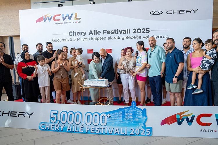 Chery'den araç teslim töreni
