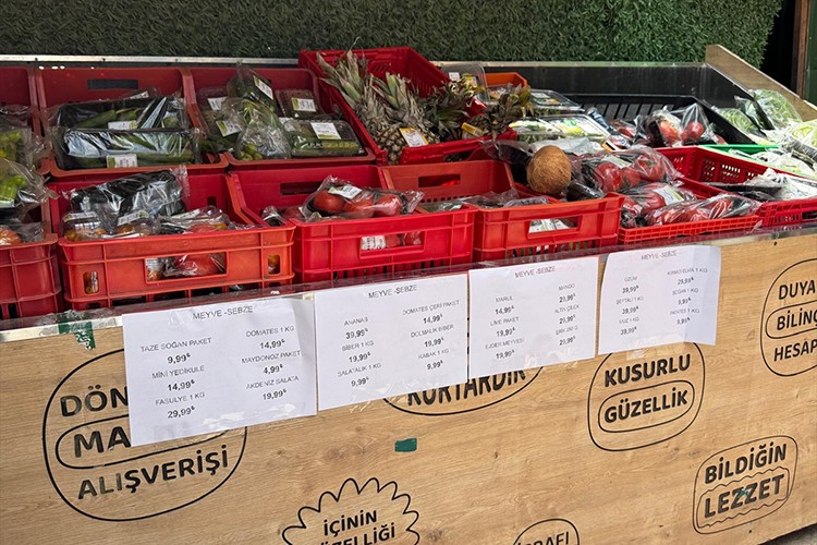 Türkiye'nin ilk döngüsel marketi israfın önlenmesine katkı sağlıyor