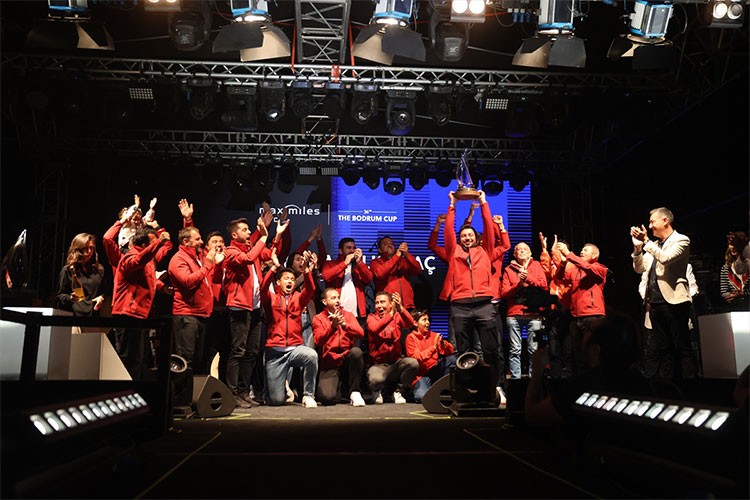 The Bodrum Cup yelken yarışları ödül töreniyle sona erdi