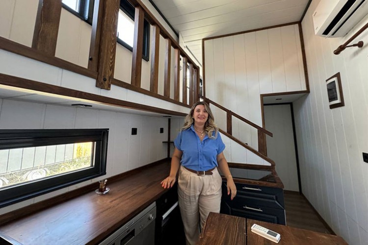 Kadın girişimci, "taşınabilir ev" ihracatına başladı