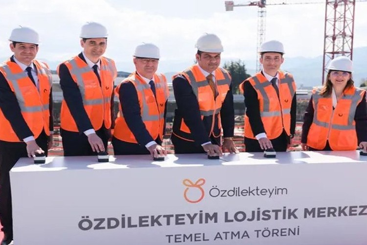Yeni lojistik merkezinin temelleri atıldı