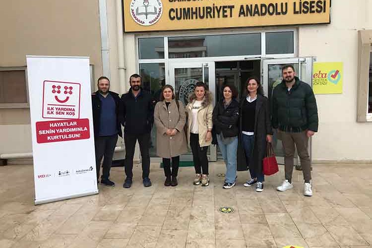 Samsun'da binden fazla genç temel yaşam desteği eğitimi aldı