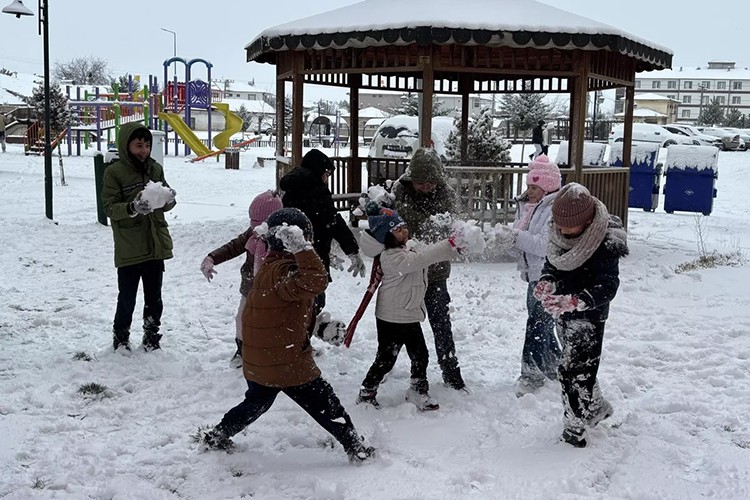 İstanbul'a kar yağdı, okullar yarın tatil edildi