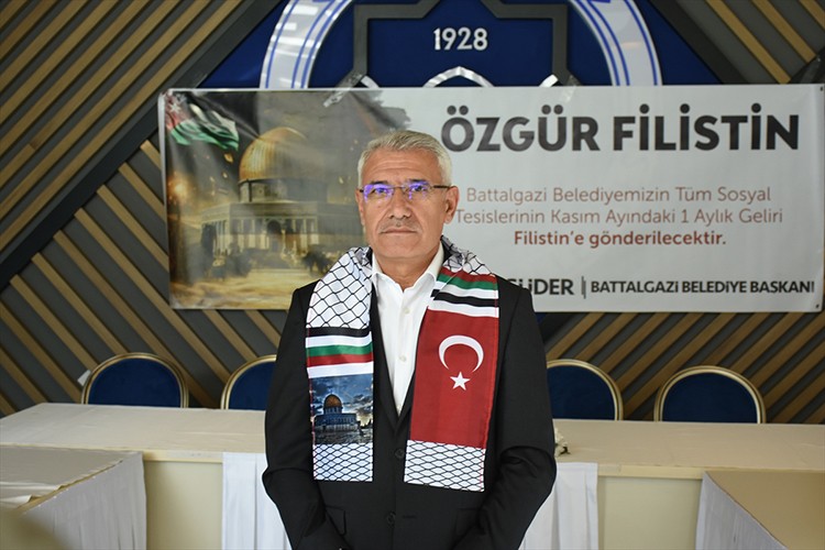 Battalgazi Belediyesi sosyal tesis gelirini Filistin'e bağışlayacak