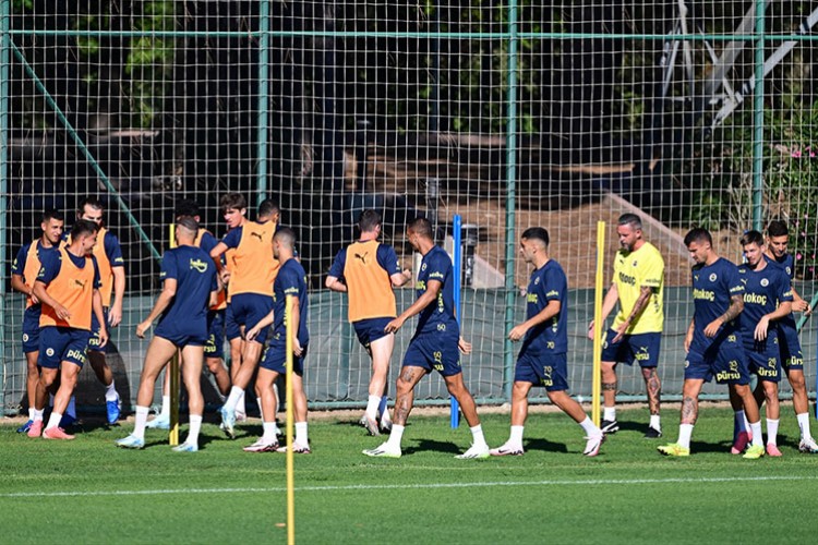 Fenerbahçe, Lille maçının hazırlıklarını tamamladı