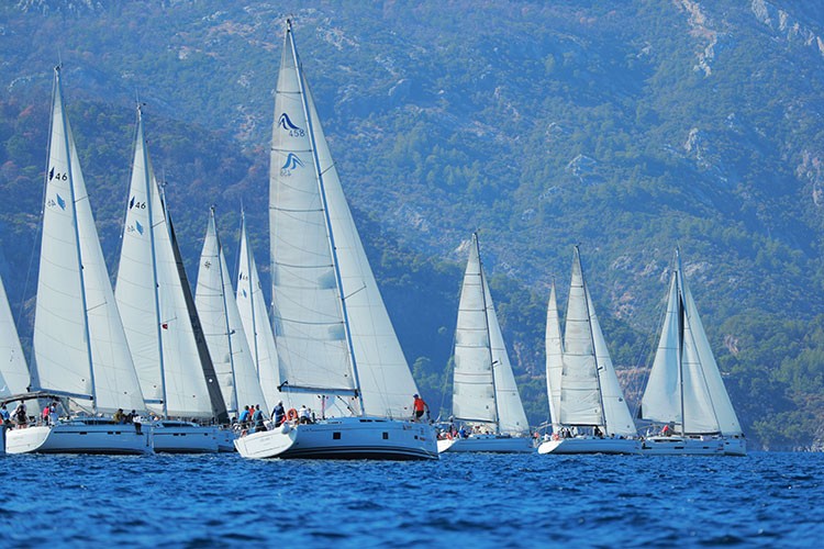 Yelkenliler, Marmaris International Race Week'te kıyasıya yarıştı