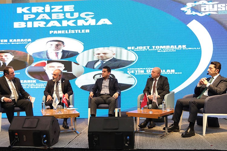 Krize papuç bırakmıyoruz