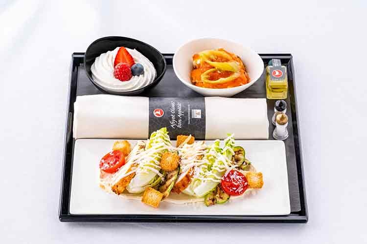 THY yurt içi uçuşlarındaki ikram menüsünü yeniledi