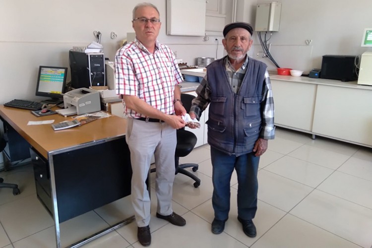 Sungurlu'da ilk buğday ticaret borsası'na geldi