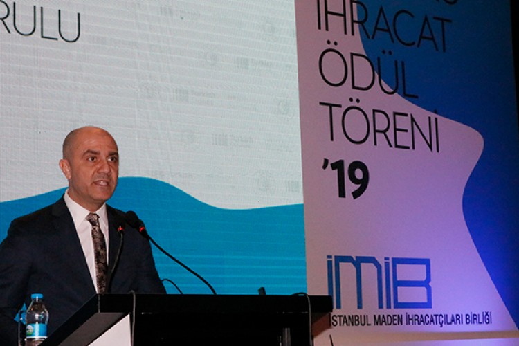 Maden ihracatçılarına ödül