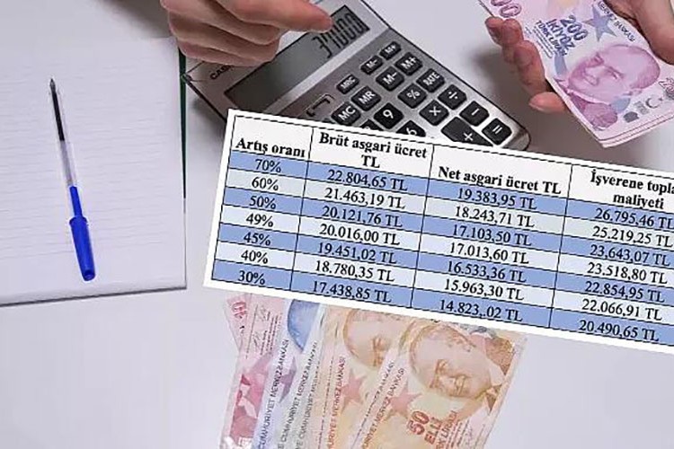 Yeni asgari ücret birçok kalemi etkileyecek