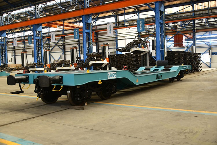 UAIS tipi askeri araç taşıma vagonlarının imalatında sona gelindi