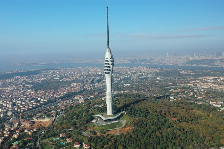 Çamlıca Kulesi 5 yılda 2,8 milyon ziyaretçi ağırladı
