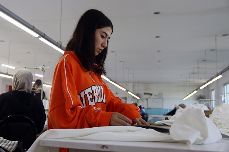 Iğdır'da tekstil sektörü ekmek kapısı oluyor