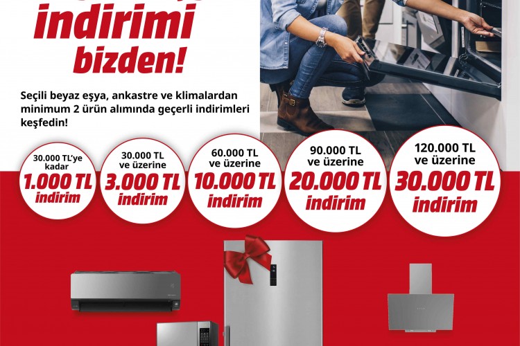 MediaMarkt'tan yeni evlenecek çiftlere kampanya