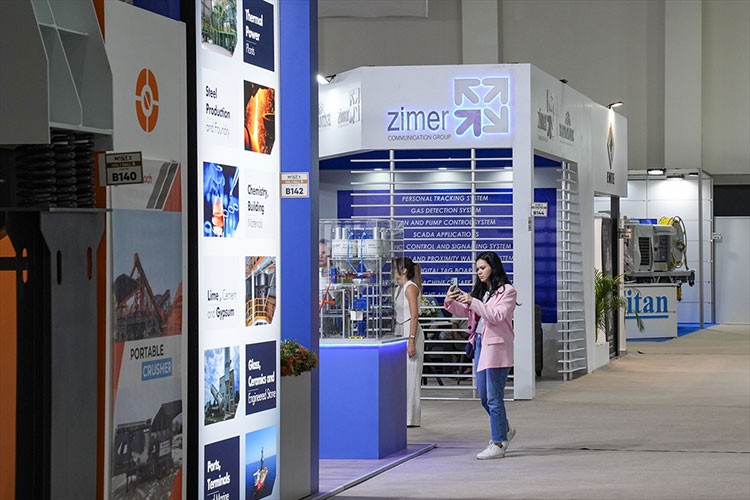 Madencilik, Doğal Kaynaklar ve Teknolojileri Fuarı açıldı