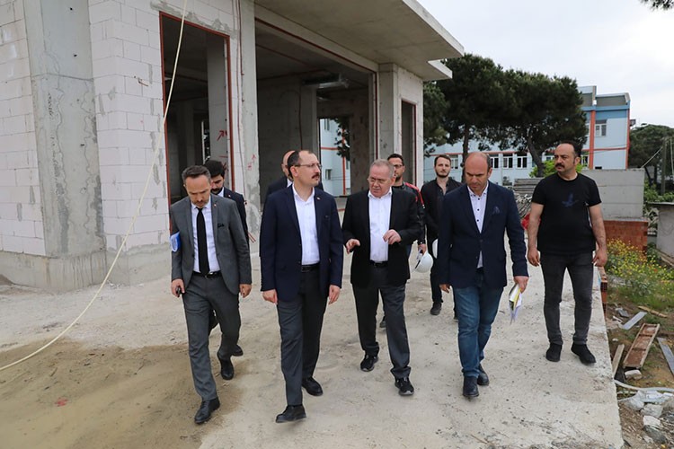 Ticaret Bakanı Mehmet Muş, Samsun'da inşaatı devam eden projeleri inceledi