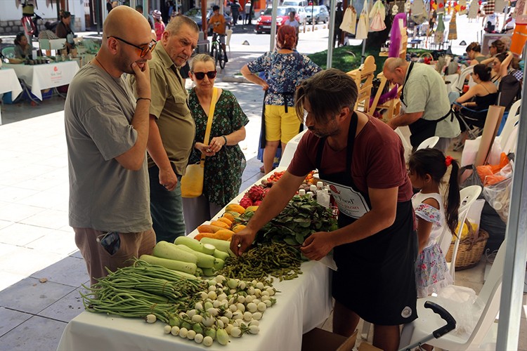 Muğla'da Slow Food Yeryüzü Pazarı kuruldu