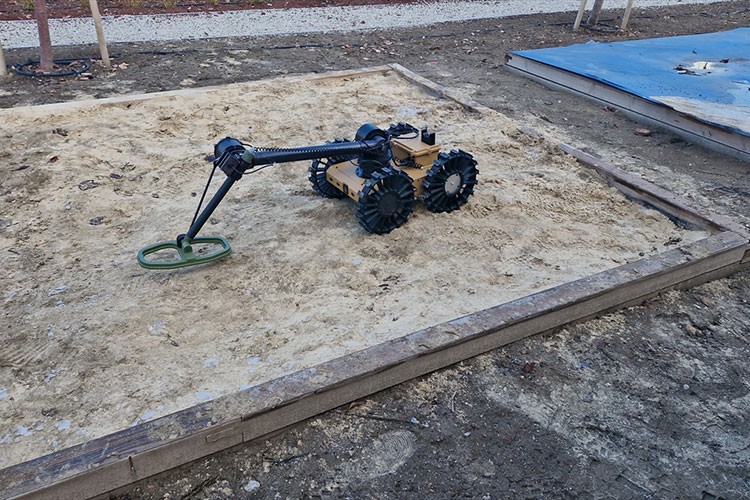 Mayın avcı robotu göreve hazırlanıyor