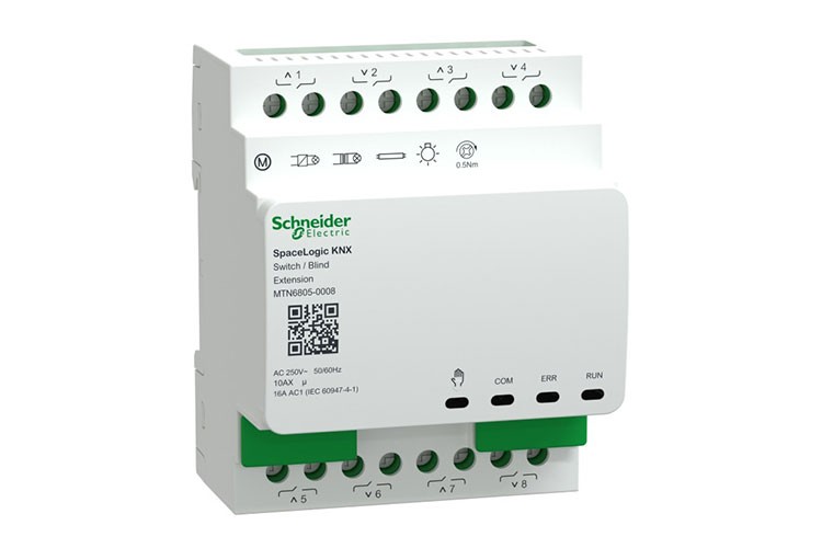 Schneider Electric'ten SpaceLogic dokunmatik ekranlı oda kontrolörü