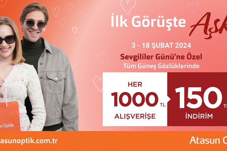 Atasun Optik'ten Sevgililer Günü'ne Özel Kampanya
