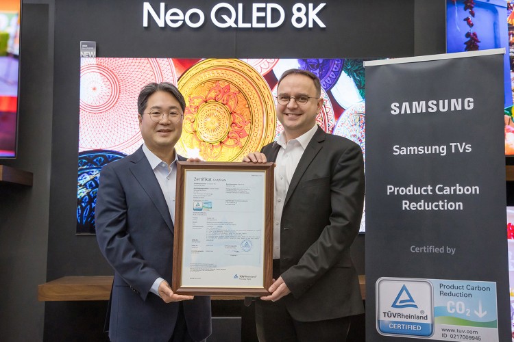 Samsung'un 2024 Model Neo QLED, OLED ve Lifestyle TV'leri, TÜV Rheinland'dan