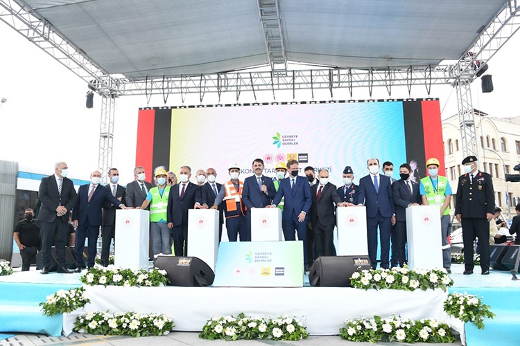 Konya Tarihi Kent Merkezinde Doğalgaz Dönüşümü Başladı