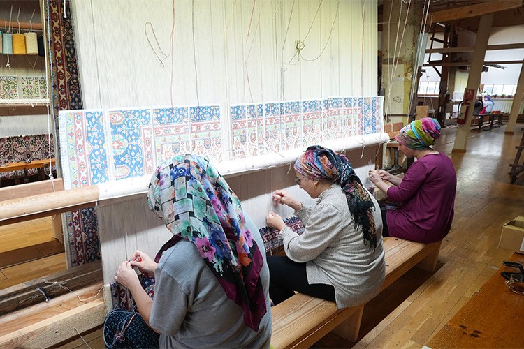 Anadolu'nun hazinesi el halıcılığı ihracatla büyüyecek