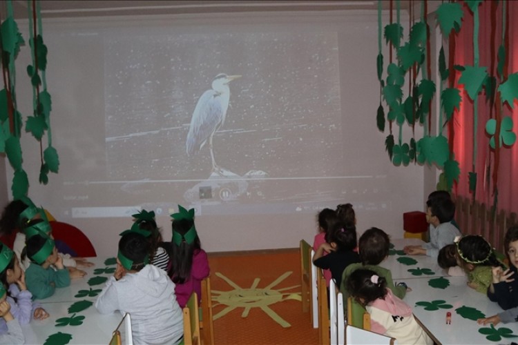 Iğdır'da anaokulu ve kreş öğrencilerine doğa koruma eğitimleri veriliyor