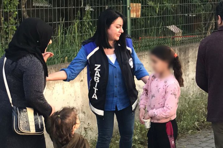 Gebze Zabıtasından dilencilere yönelik çalışma