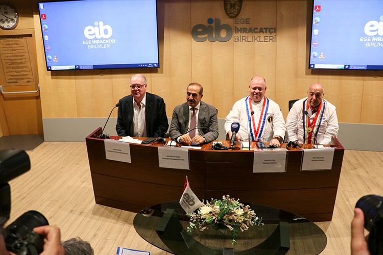 Ünlü şefler, Egeli ihracatçılarla buluştu