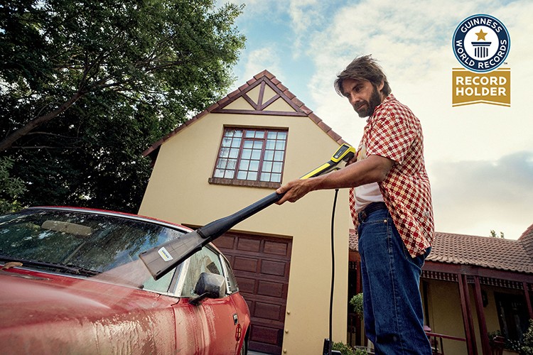 Basınçlı yıkama makinelerinde bir Guinness dünya rekoru daha