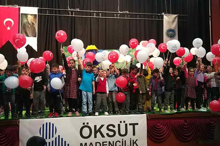 Öksüt Madencilik'ten çocuklara büyük destek