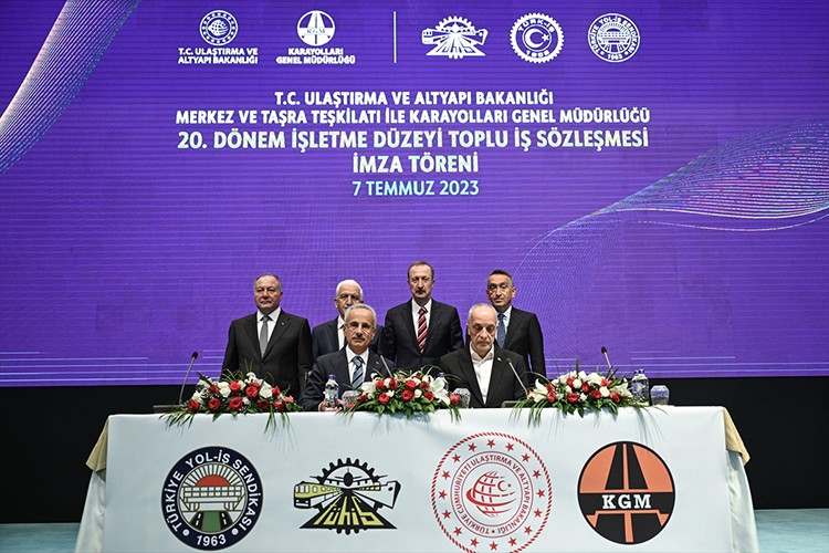 Karayolları Genel Müdürlüğü'nde Toplu İş Sözleşmesi imzalandı