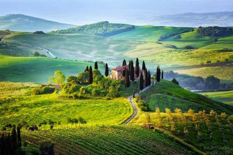 Toskana'nın ortaçağ köyleri