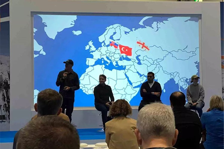 Erciyes kayak merkezi Londra'da kış turizmini tanıttı