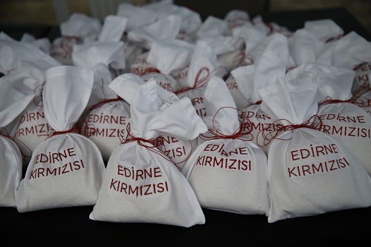 Edirne kırmızısı ekonomik ve kültürel değer haline getirildi