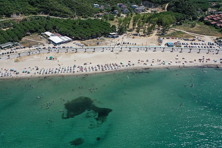 Erdek'in kırsal mahallesi turkuaz renkli deniziyle turist çekiyor